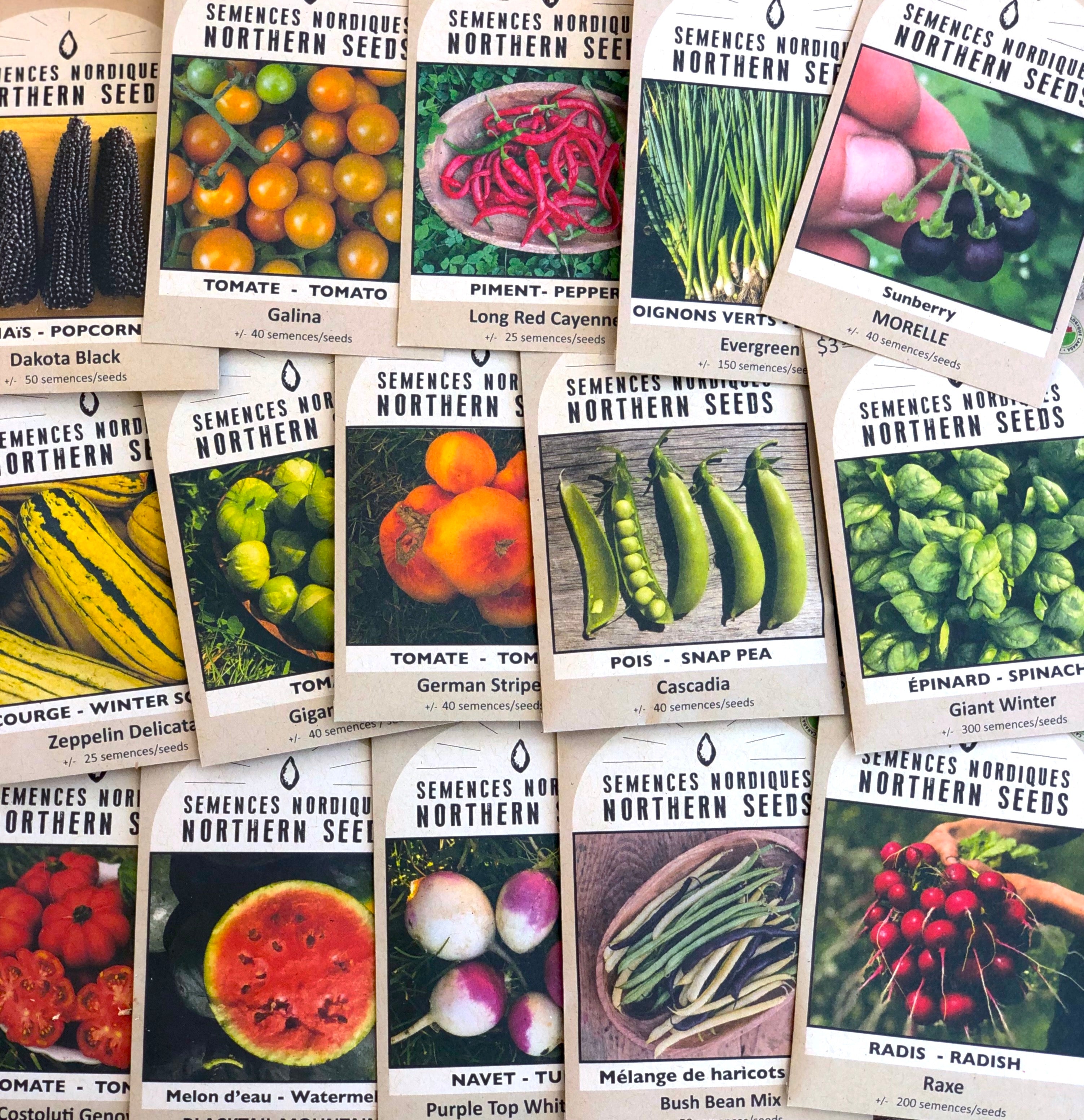 Northern Seeds Organic Seeds for Canadian Gardeners