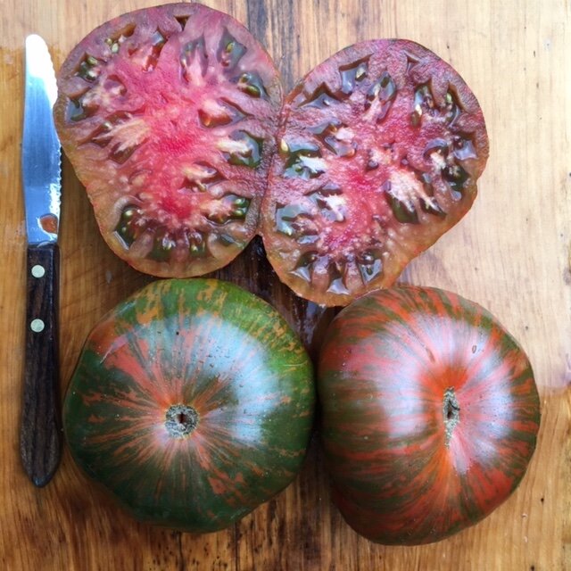 organic chocolate stripes tomato